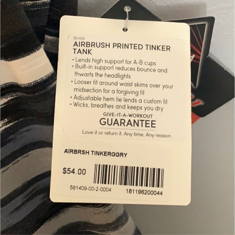Athleta Airbrush Printed Tinker Active Tank Top - Picture 14 of 16